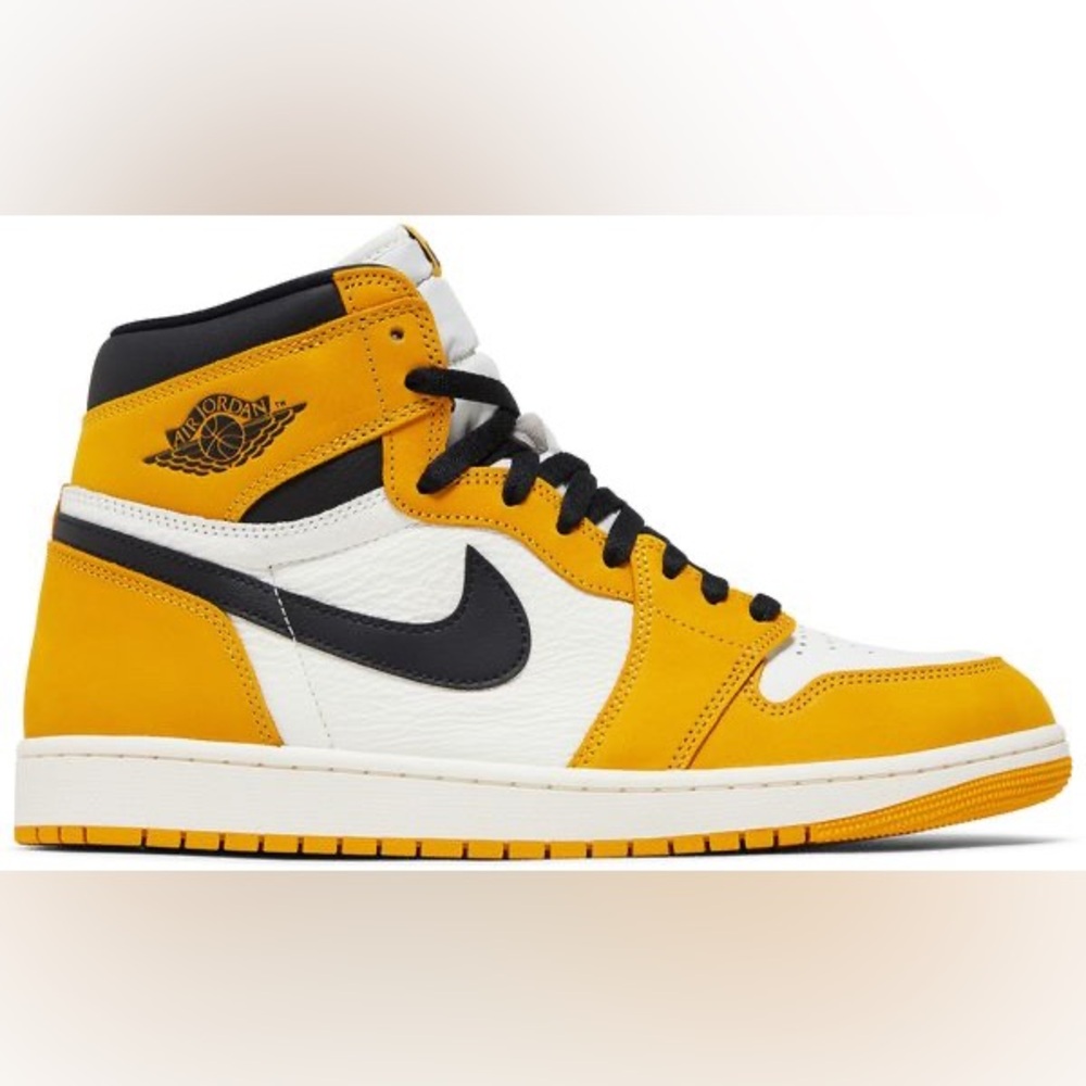 Air Jordan 1 Retro High OG 'Yellow Ochre Sz 6.5 Y